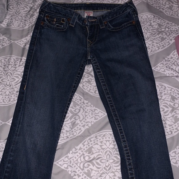 Low-Rise True Religion Straight Jeans - Picture 3 of 8